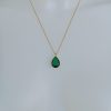 Collier goutte vert acier inoxydable – Image 2