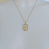Collier doré sagittaire acier inoxydable – Image 3