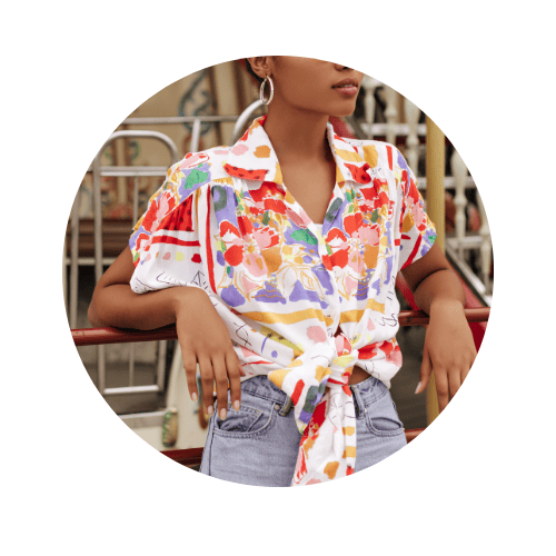 chemisier seconde main femme