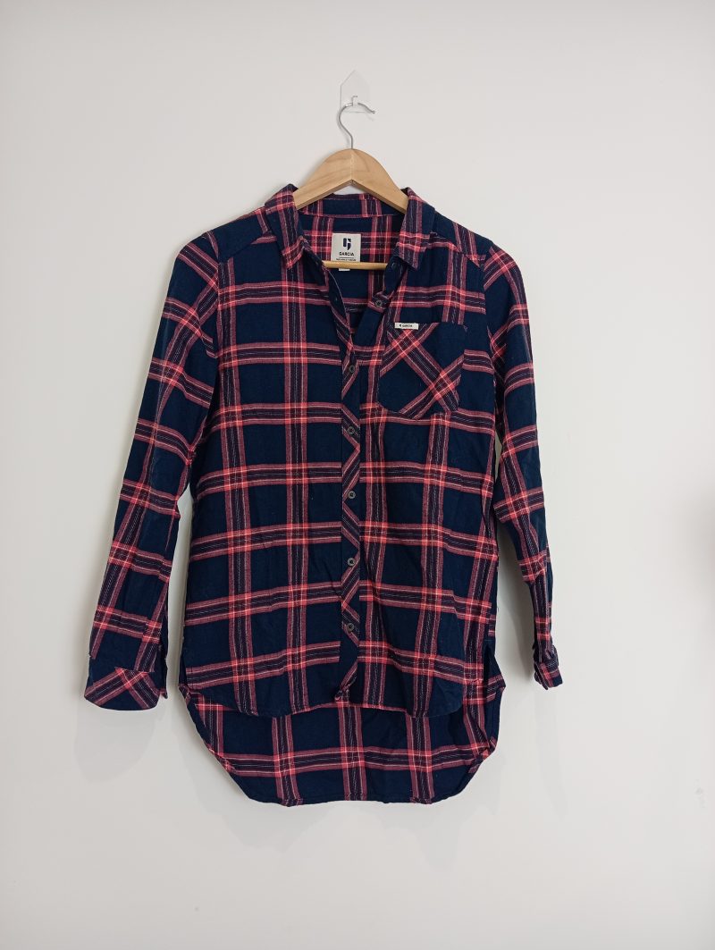 Chemise carreaux Garcia T.S