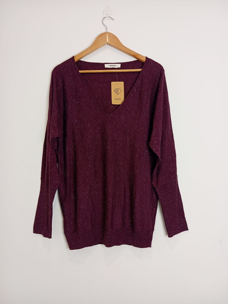 Pull marron Promod T.xl